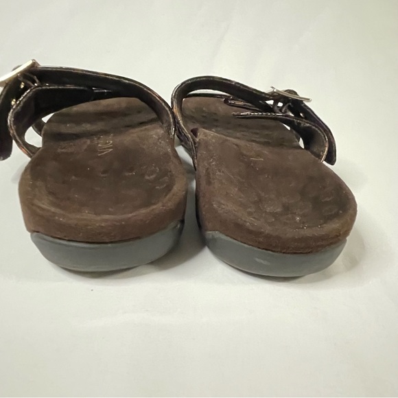Vionic Skylar Tortoise Shell Strappy Slides Women’s Size 9 - Picture 6 of 8